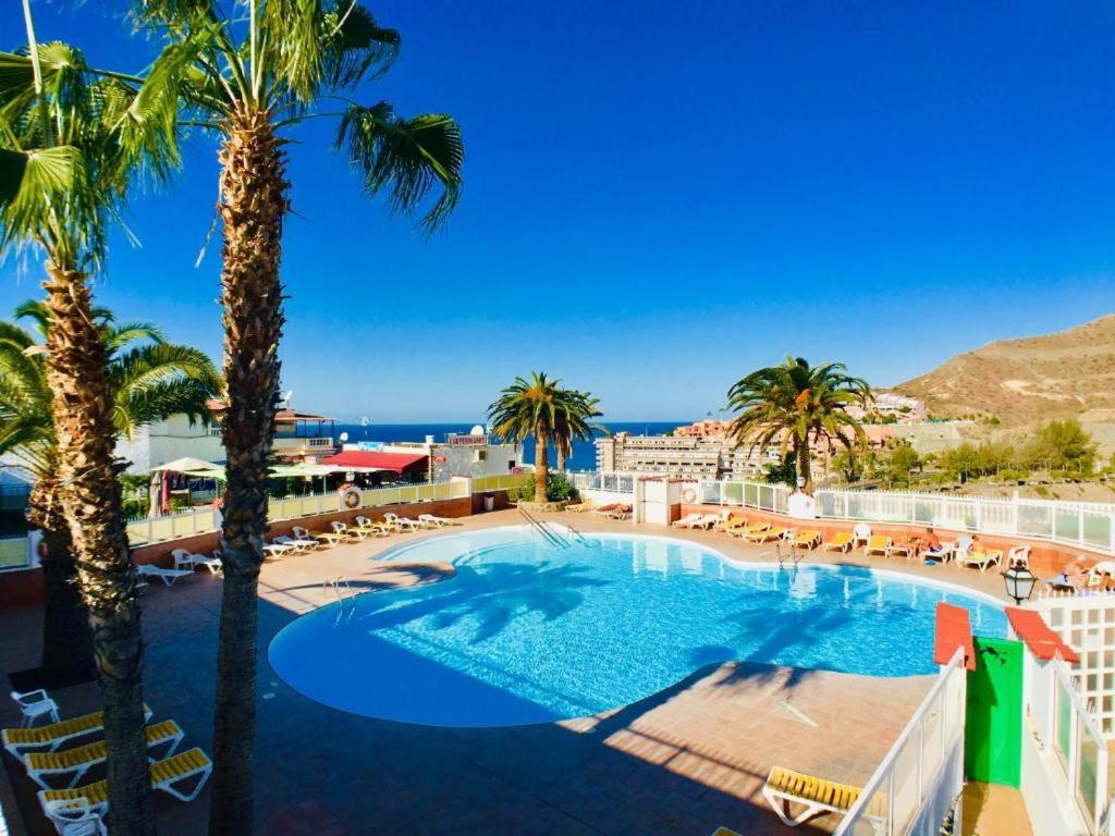 Ocean View Sunset Terrace - Near Anfi Del Mar Lejlighed Los Caideros Eksteriør billede