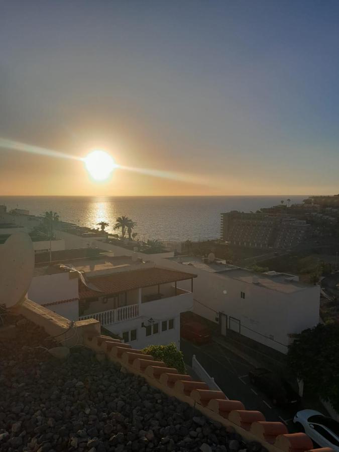 Ocean View Sunset Terrace - Near Anfi Del Mar Lejlighed Los Caideros Eksteriør billede